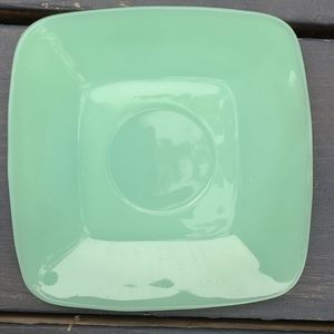 Fire-King Jade-ite - "Charm" Saucer